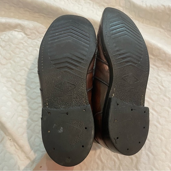 Vtg Mason USA Mens Sz 8.5 D Leather Work Ankle Lace Up Chukka Boots FAIR No Slip - Picture 12 of 13